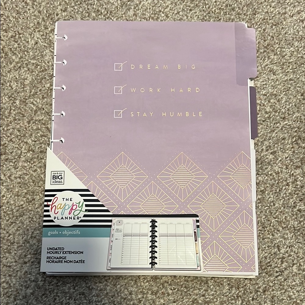 The Happy Planner goals extension pack
